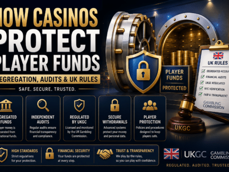 How Casinos Protect Player Funds – UK Rules, Audits & Segregated Accounts