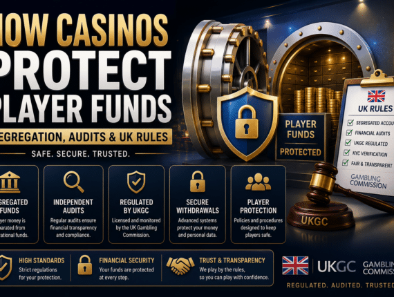 How Casinos Protect Player Funds – UK Rules, Audits & Segregated Accounts