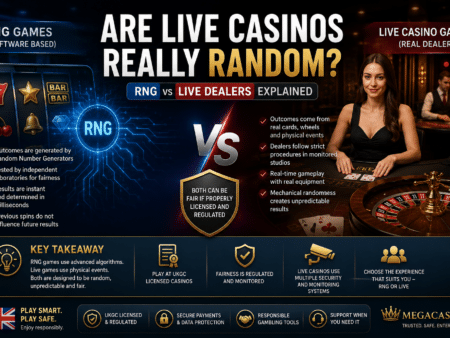 Are Live Casinos Really Random? RNG vs Live Dealers Explained