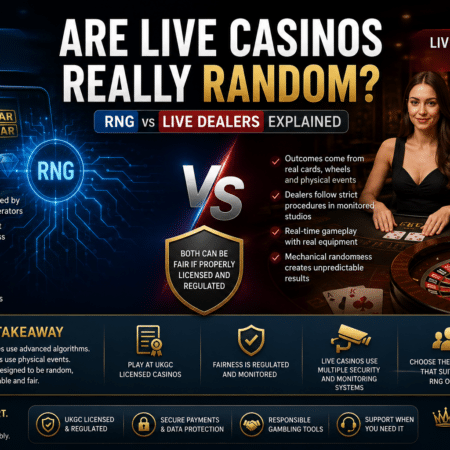 Are Live Casinos Really Random? RNG vs Live Dealers Explained