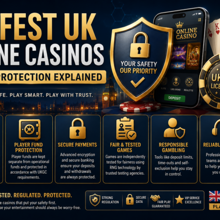 Safest UK Online Casinos – Player Protection, Security & UKGC Rules
