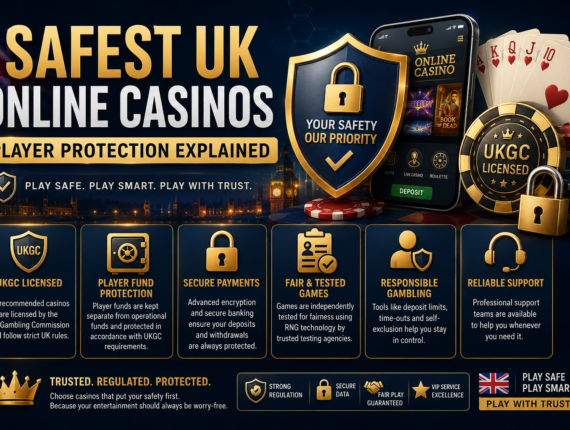 Safest UK Online Casinos – Player Protection, Security & UKGC Rules
