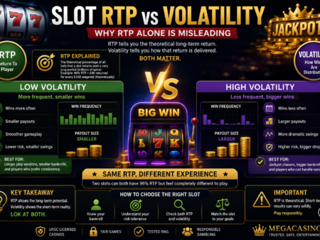 Slot RTP vs Volatility – Why RTP Alone Is Misleading