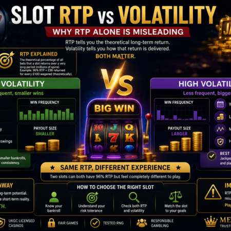 Slot RTP vs Volatility – Why RTP Alone Is Misleading