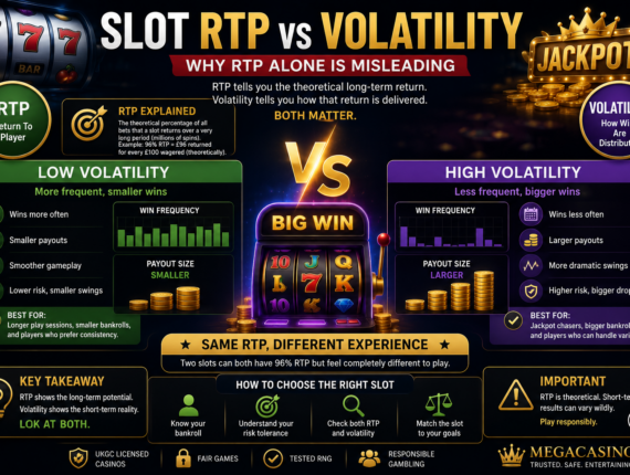 Slot RTP vs Volatility – Why RTP Alone Is Misleading